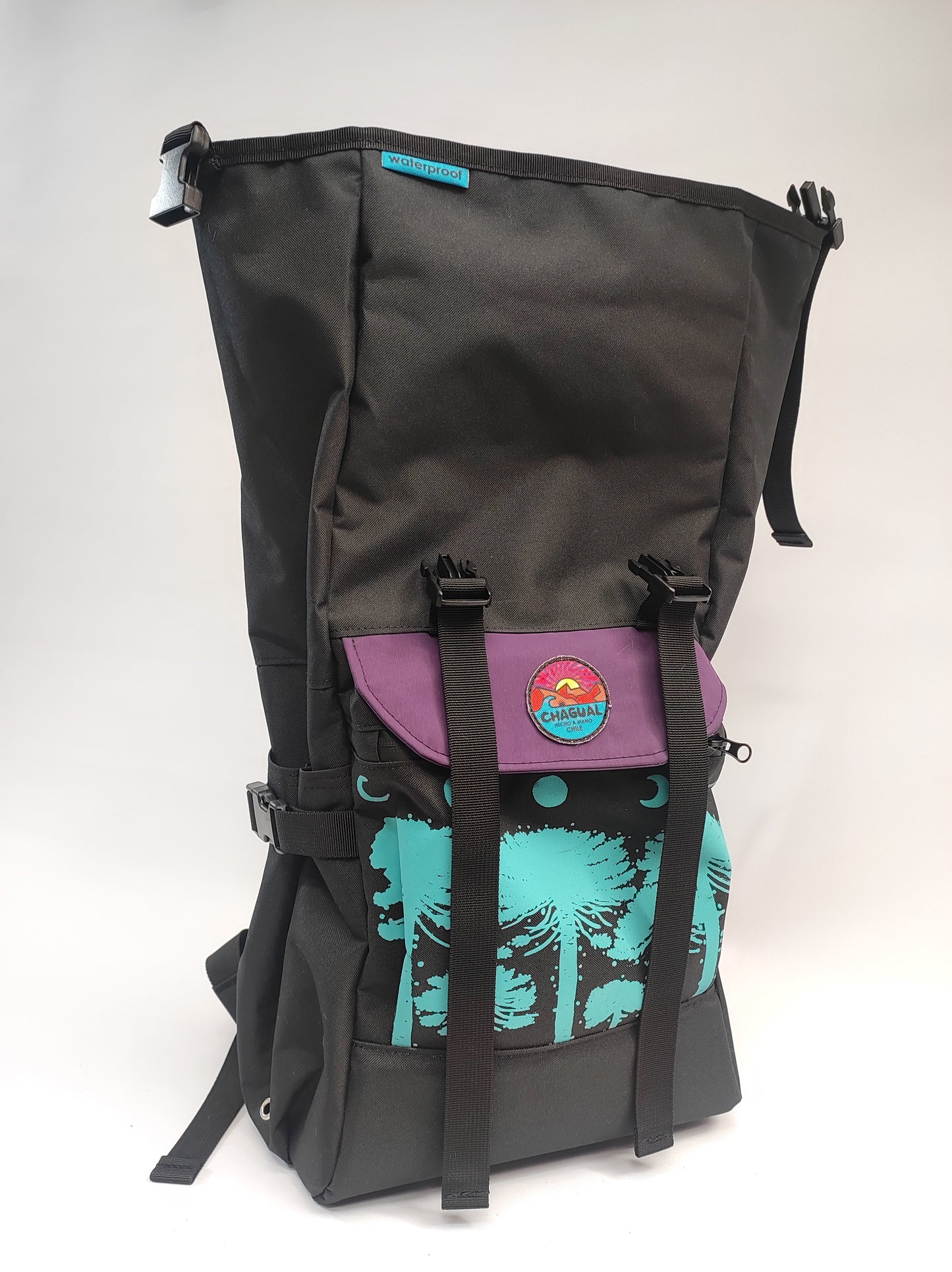 mochila araucarias morada