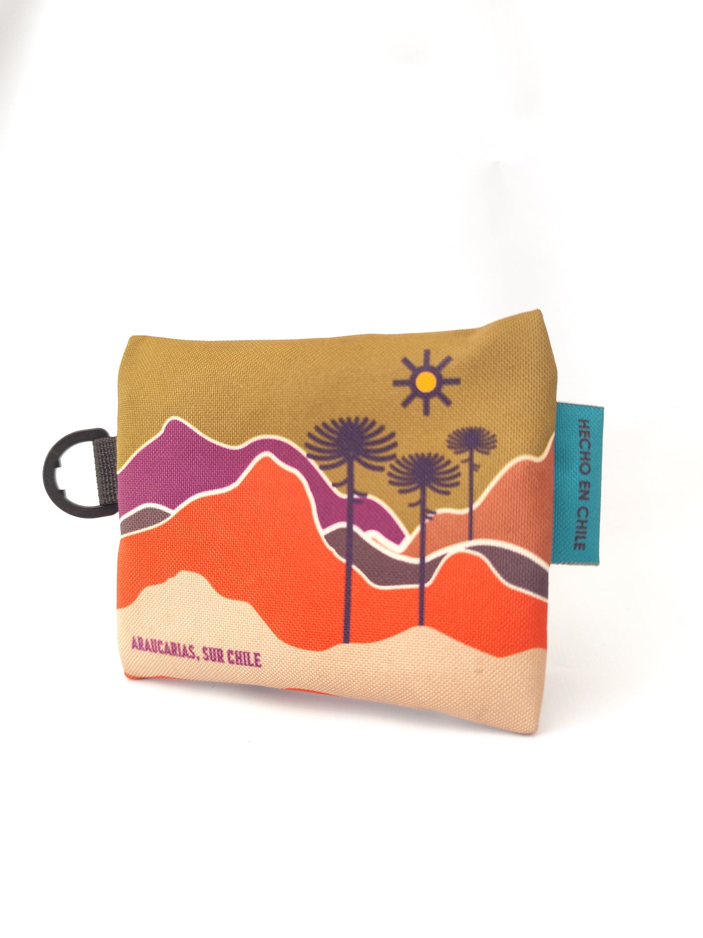 Pequeña bolsa Araucarias, pouch.